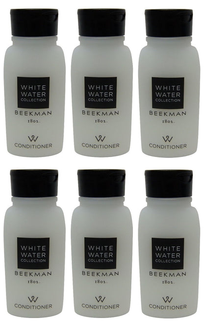 Beekman 1802 White Water Conditioner Lot of 6 Ea 0.75oz Bottles Total of 4.5oz