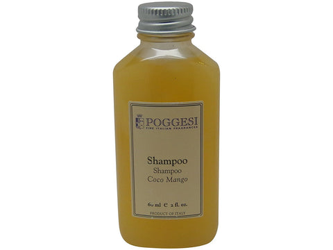 Poggesi Coco Mango Shampoo Lot of 12 each 2oz Bottles Total of 24oz