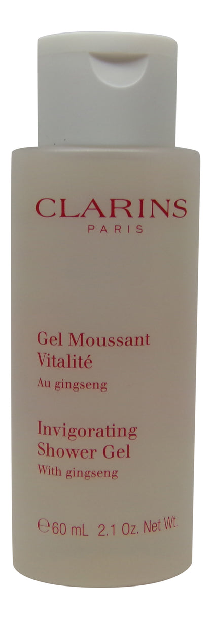 Clarins Invigorating Travel Set Shampoo Conditioner Lotion Gel Soap