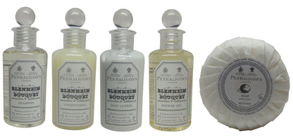Penhaligons Blenheim Bouquet Travel Set Shampoo, Conditioner, Body Lotion, Shower Gel & Soap
