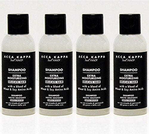 Acca Kappa White Moss Body Shampoo 75 ml Travel Bottles - Set of 4