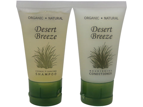 Desert Breeze Conditioner and Shampoo Lot of 4 (2 of each) 1oz Bottles