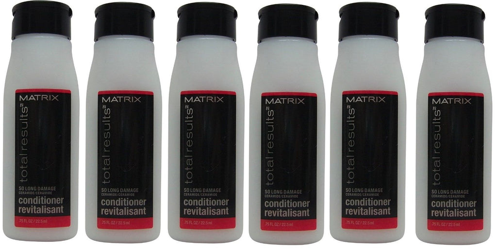 Matrix Total Results So Long Damage Conditioner Lot of 6 Ea 0.75oz Bottles Total 4.5oz