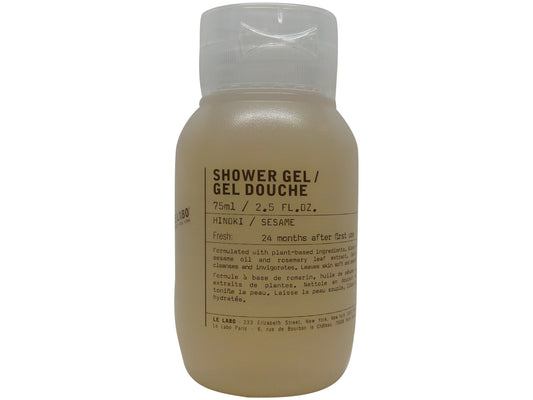 Le Labo Hinoki Shower Gel 2.5oz bottle