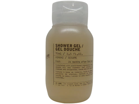 Le Labo Hinoki Shower Gel 2.5oz bottle