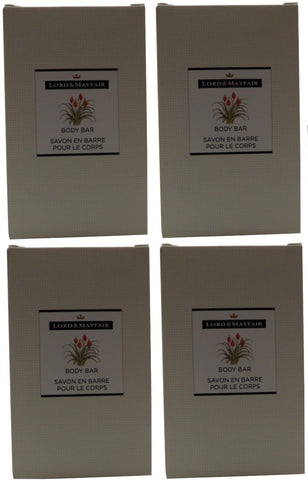 Lord and Mayfair Body Bar Soap Lot of 4 Each 2oz Bars. Total of 8oz