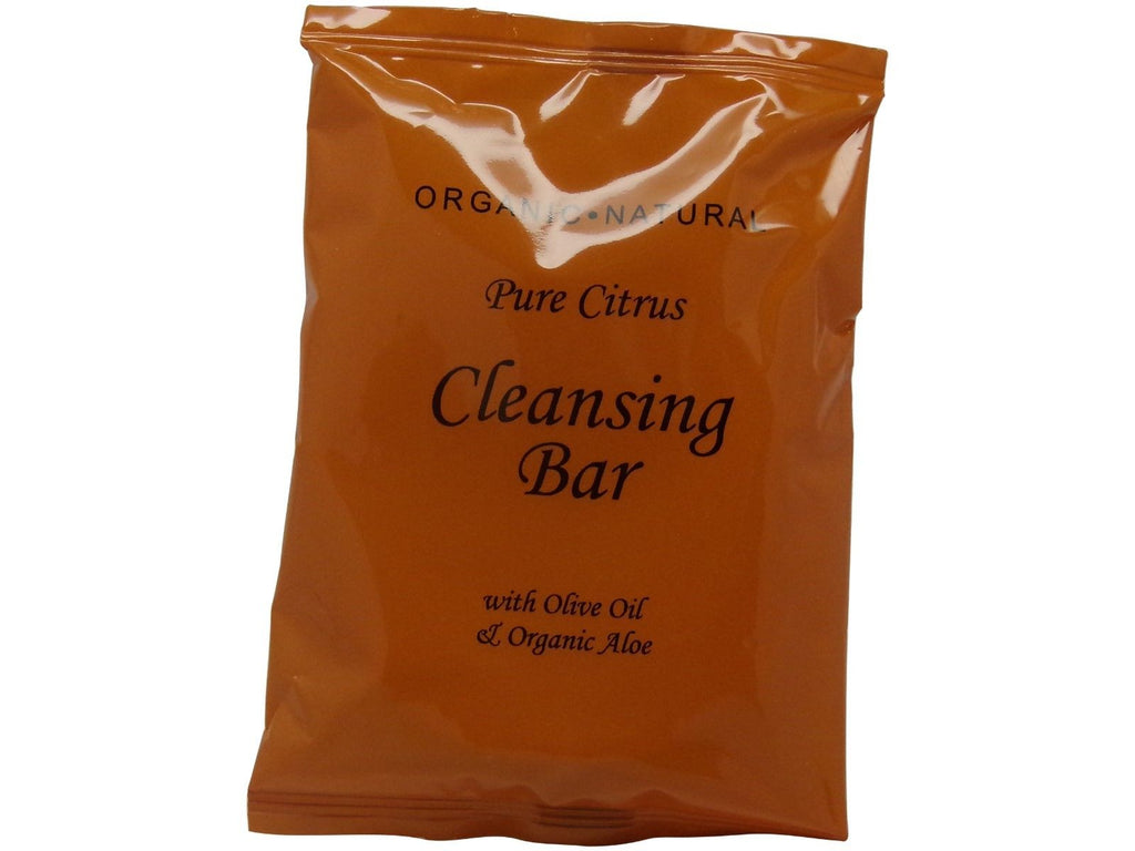 Terra Pure Wild Citrus Cleansing Soap Lot of 12 ea 0.75oz Bars Total of 9oz