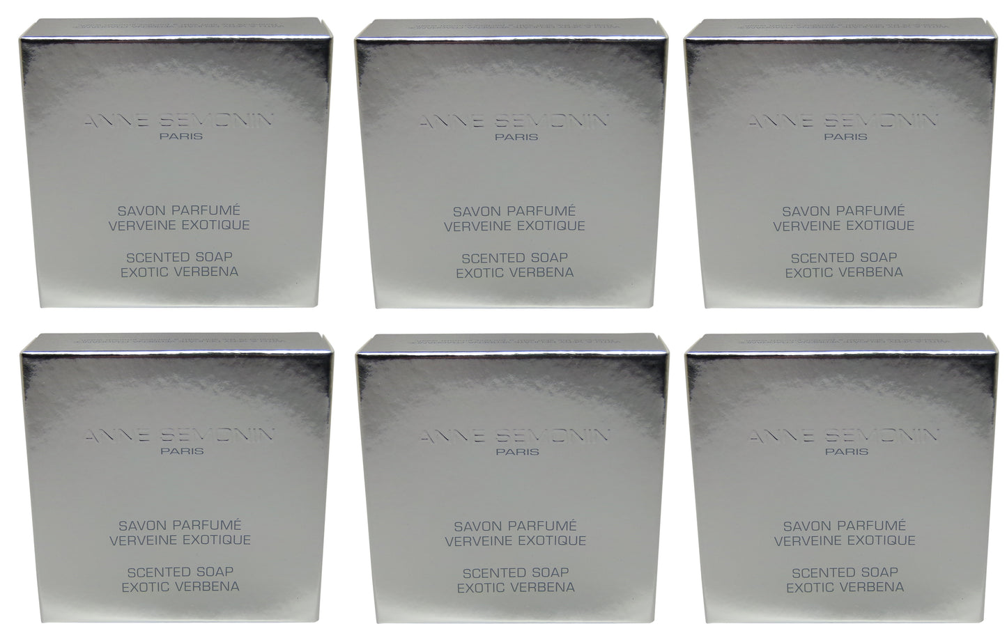 Anne Semonin Soap lot of 6 each 1.76oz Bars.Total of 10.56oz