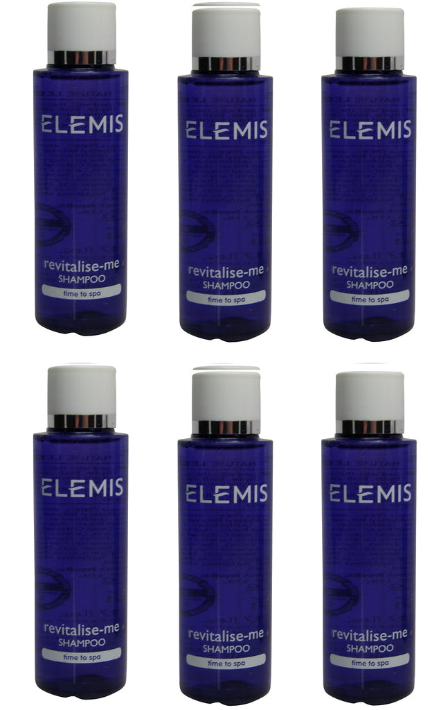 Elemis Revitalise Me Shampoo lot of 6 each 1.7oz bottles. Total of 10.2oz