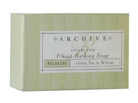Archive Essentials Green Tea & Willow Bath Soap 2.25oz Each, Set of 9