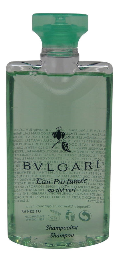 Bvlgari au the vert Green Tea Shampoo lot of 4 each 2.5oz Total of 10oz