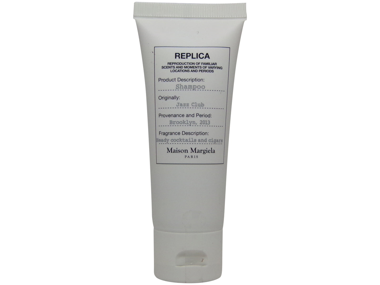 Maison Margiela Replica Jazz Club Shampoo lot of 4 each 1.4oz tubes. Total of 5.6oz