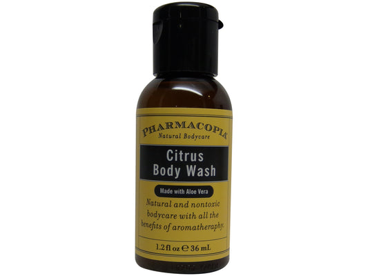Pharmacopia Citrus Body Wash lot of 14 each 1.2oz bottles. Total of 16.8oz