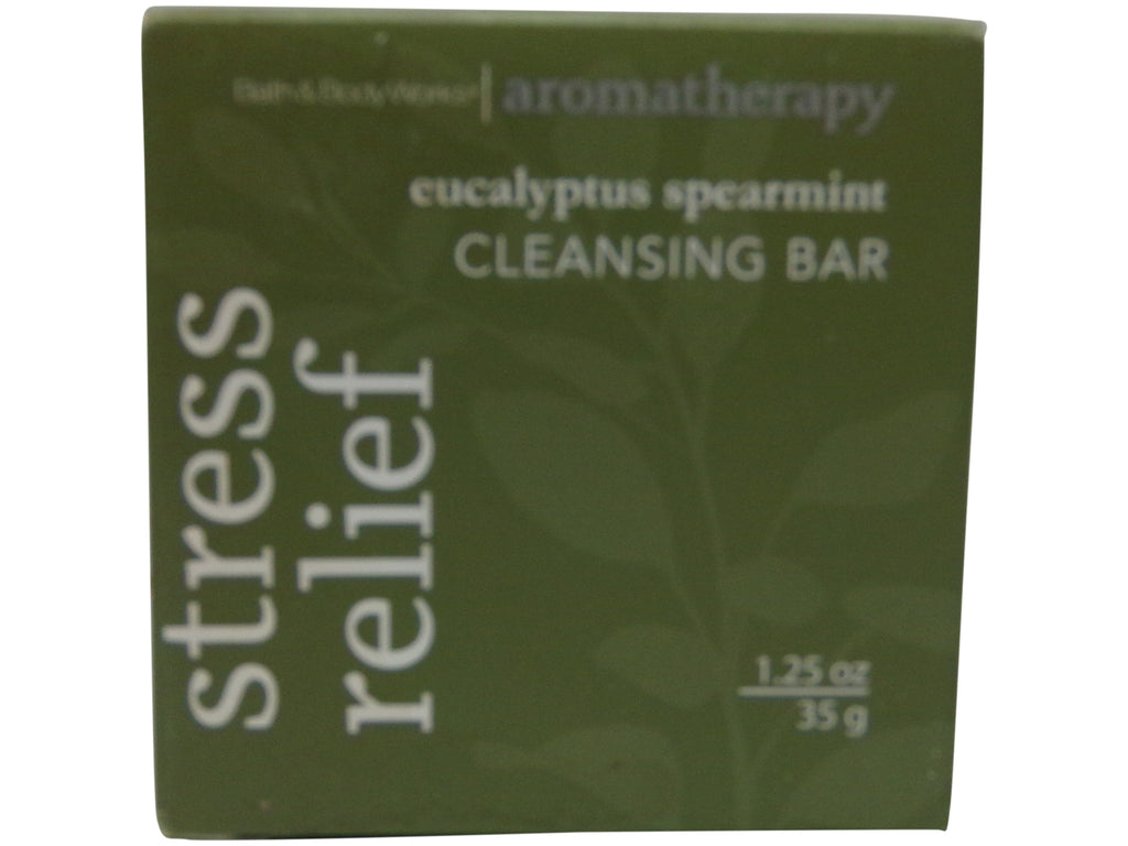 Bath & Body Works Stress Relief Aromatherapy Eucalyptus Spearmint Lot of 10 each 1.25oz Body Bars
