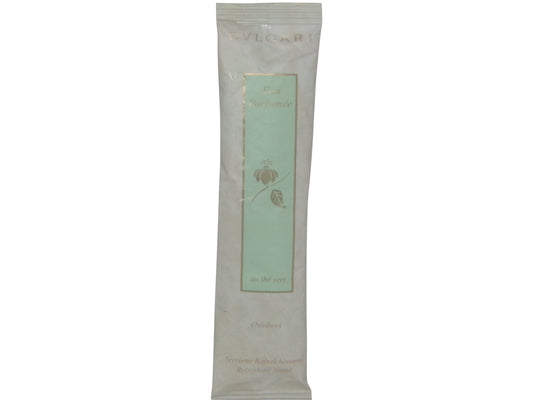 Bvlgari Eau Parfumee Oshibori Au the Vert Refreshing Towel 5 each 0.4oz