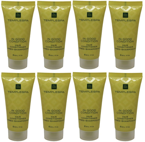 Temple Spa In Good Condition Hair Conditioner 8 each 1oz tubes. Total of 8oz