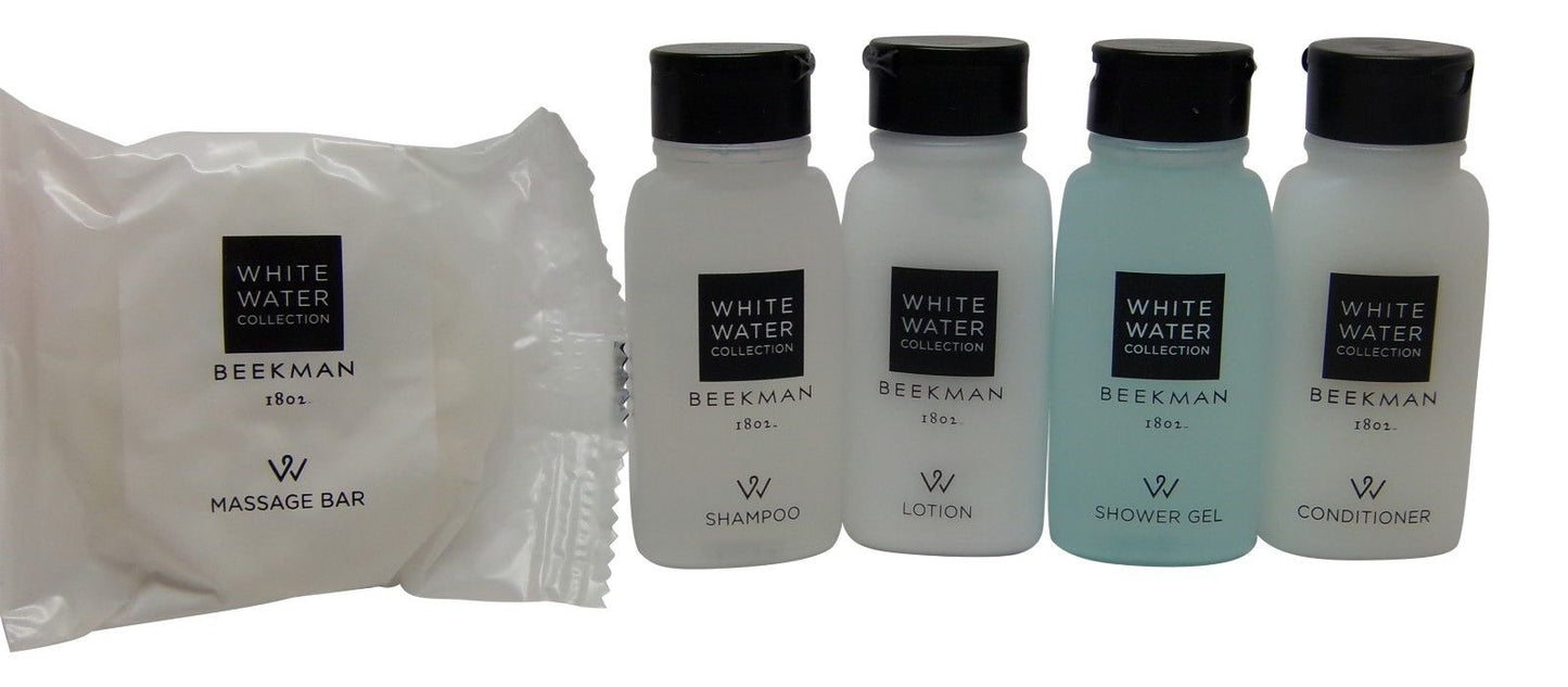 Beekman 1802 Country Inn & SuitesWhite Water Travel Set Sham Cond Ltn Gel & Soap