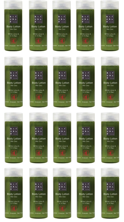 Rituals Mei Dao White Lotus & Yi Yi Ren Body Lotion. Lot of 20. Total of 17oz