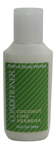 Bath & Body Works Volumizing Coconut Lime Verbena Conditioner. Lot of 24 each 0.75oz Bottles.