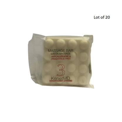 Lot of 20 KenetMD Massage Bar Soap Travel Size 1.75 Ounces