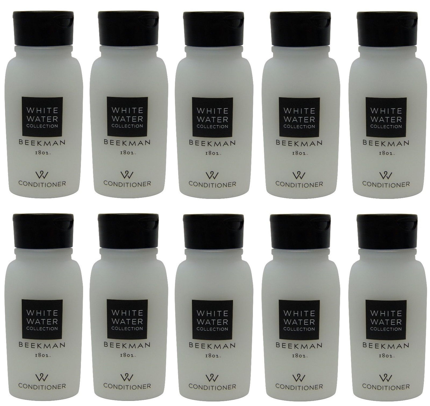 Beekman 1802 White Water Conditioner Lot of 10 Ea 0.75oz Bottles Total of 7.5oz