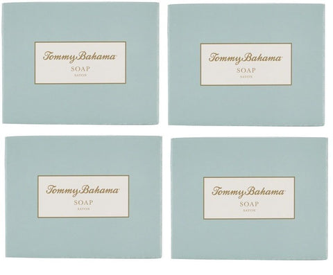 Tommy Bahama Soap Lot of 4 each 1.76oz Bars. Total of 7.08oz