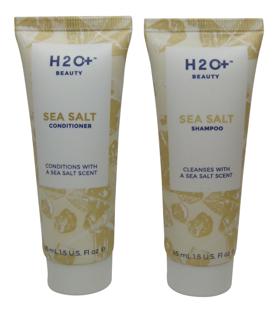 H2O Plus Sea Salt Shampoo & Conditioner lot of 12 (6 of each) 1.5oz bottles.