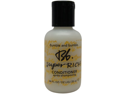Bumble and Bumble Gentle Shampoo and Super Rich Conditioner Lot of 10 (5 Each) 0.84oz. Total 8.4oz
