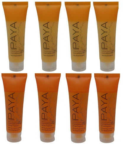 PAYA Organics Luscious Quenching Shampoo & Conditioner lot of 8 (4 of each)
