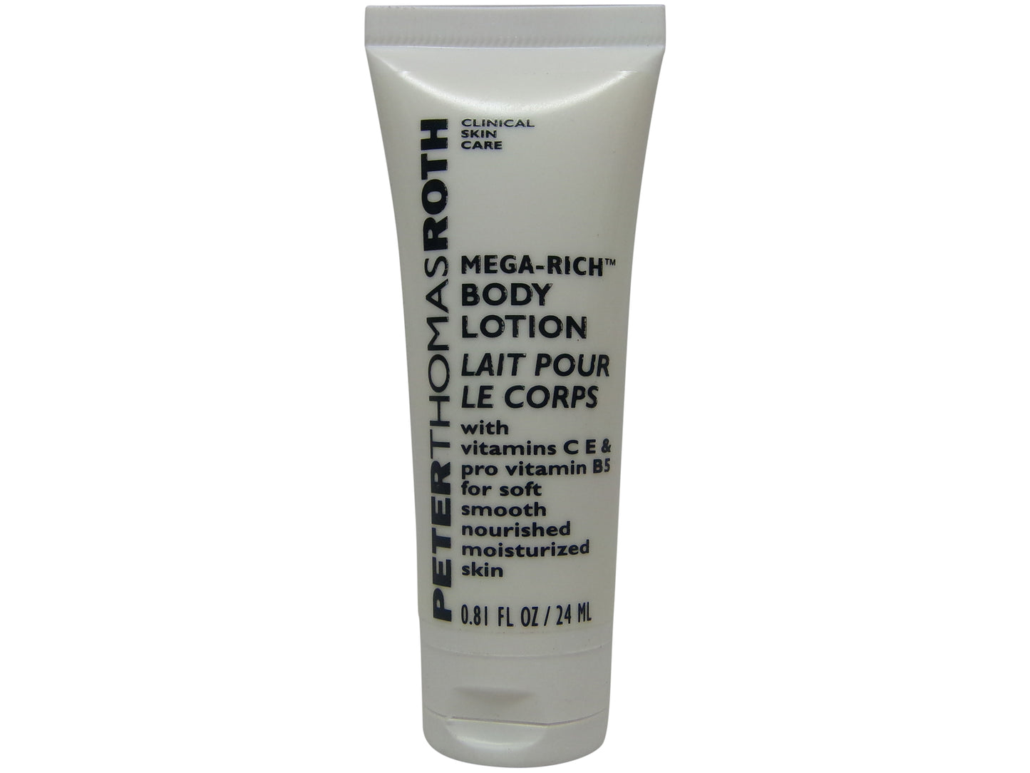 Peter Thomas Roth Mega Rich Body Lotion Lot of 20 each 0.8oz tubes. Total of 16oz