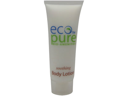 Eco Pure Soothing Body Lotion Lot of 8 each 1oz Bottles. Total of 8oz