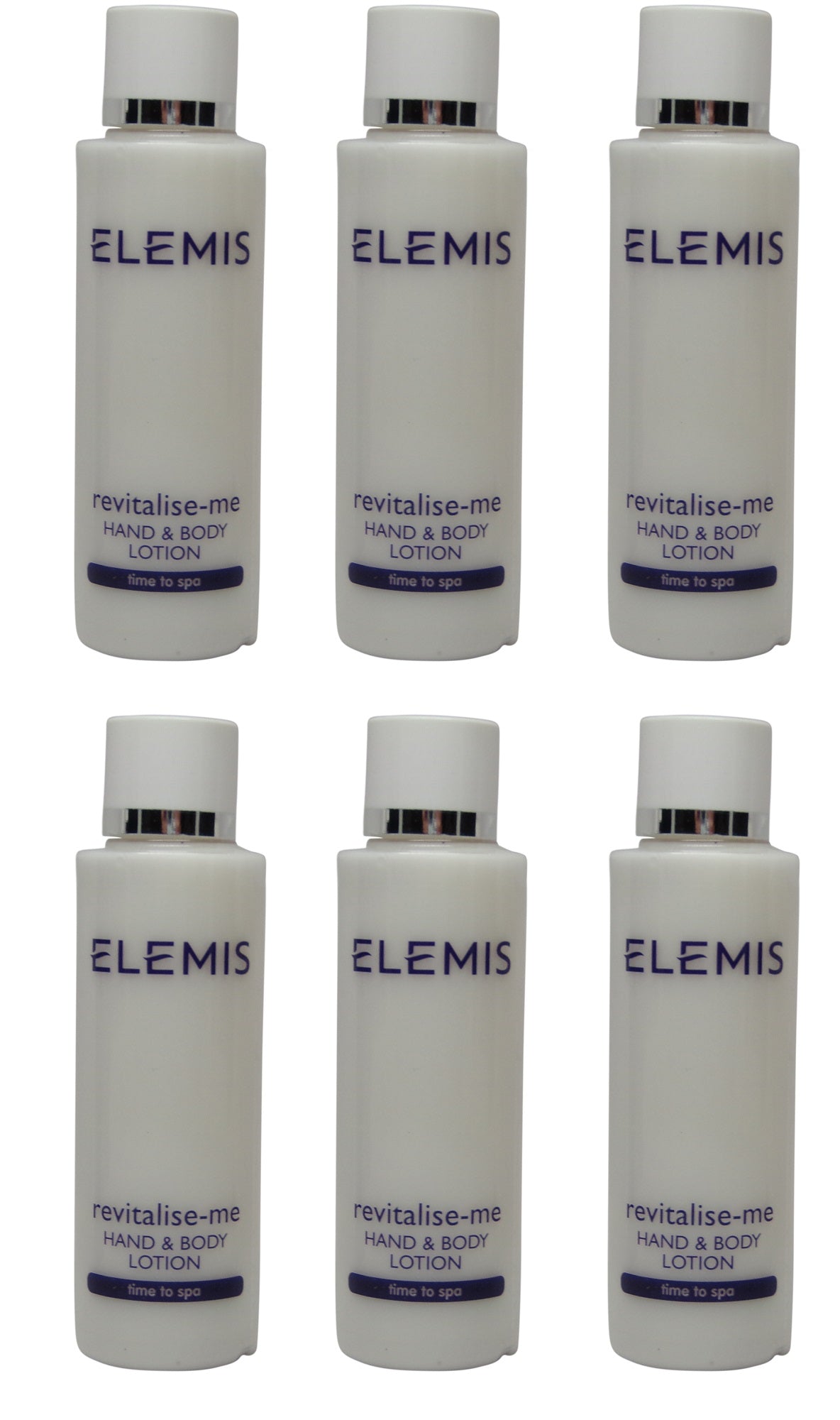 Elemis Revitalize Me Hand & Body Lotion lot of 6 bottles each 1.7oz. Total of 10.2oz