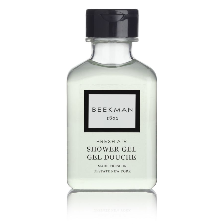Beekman 1802 Fresh Air Shower Gel Lot of 24 Each 1oz Bottles. Total of 24oz