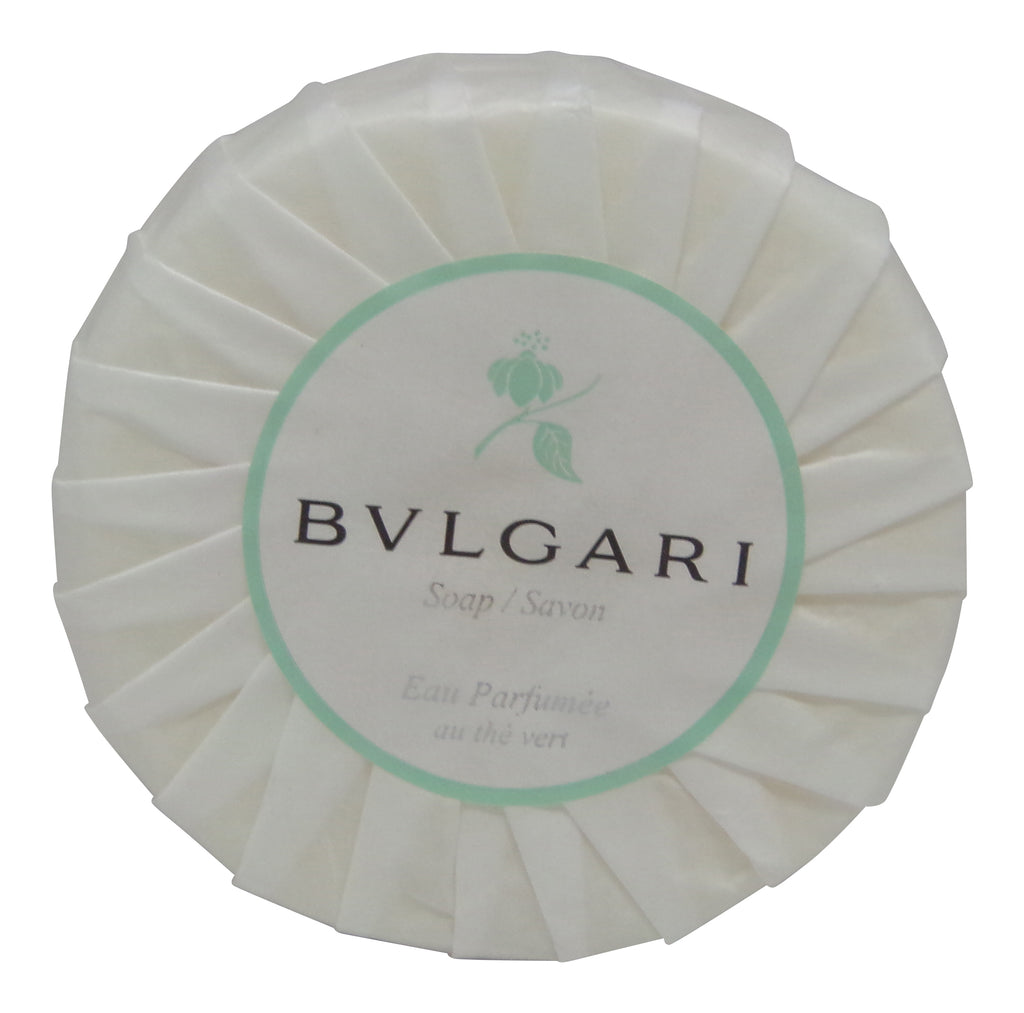 Bvlgari Au the Vert Green Tea Soap Lot of 3 each 5.3oz/150 Grams Bars. Total of 15.9oz