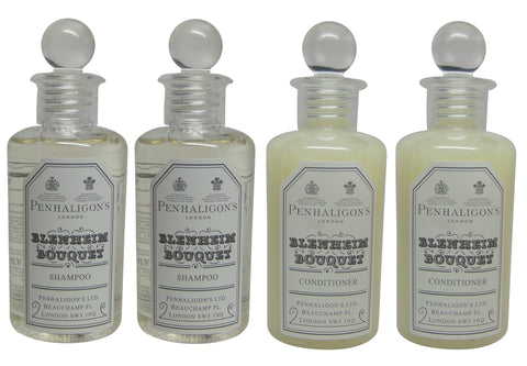 Penhaligons Blenheim Bouquet Shampoo & Conditioner lot of 4 (2 each 3.4oz Bottles)
