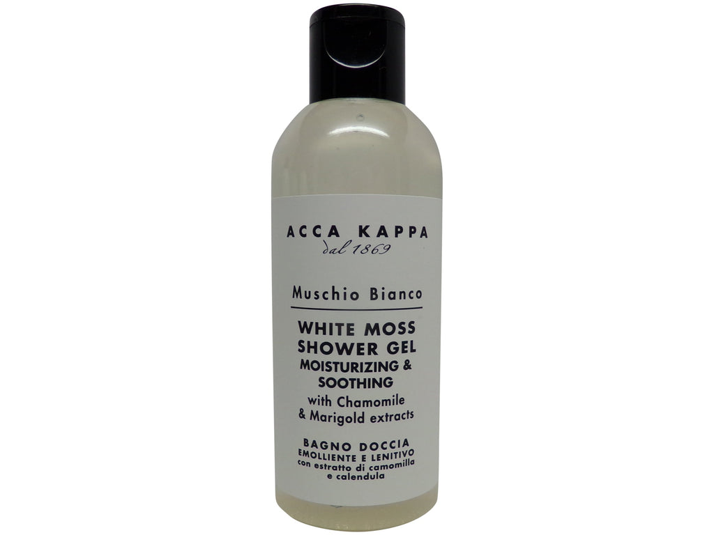 Acca Kappa White Moss Shower Gel 75 ml Travel Bottles - Set of 2