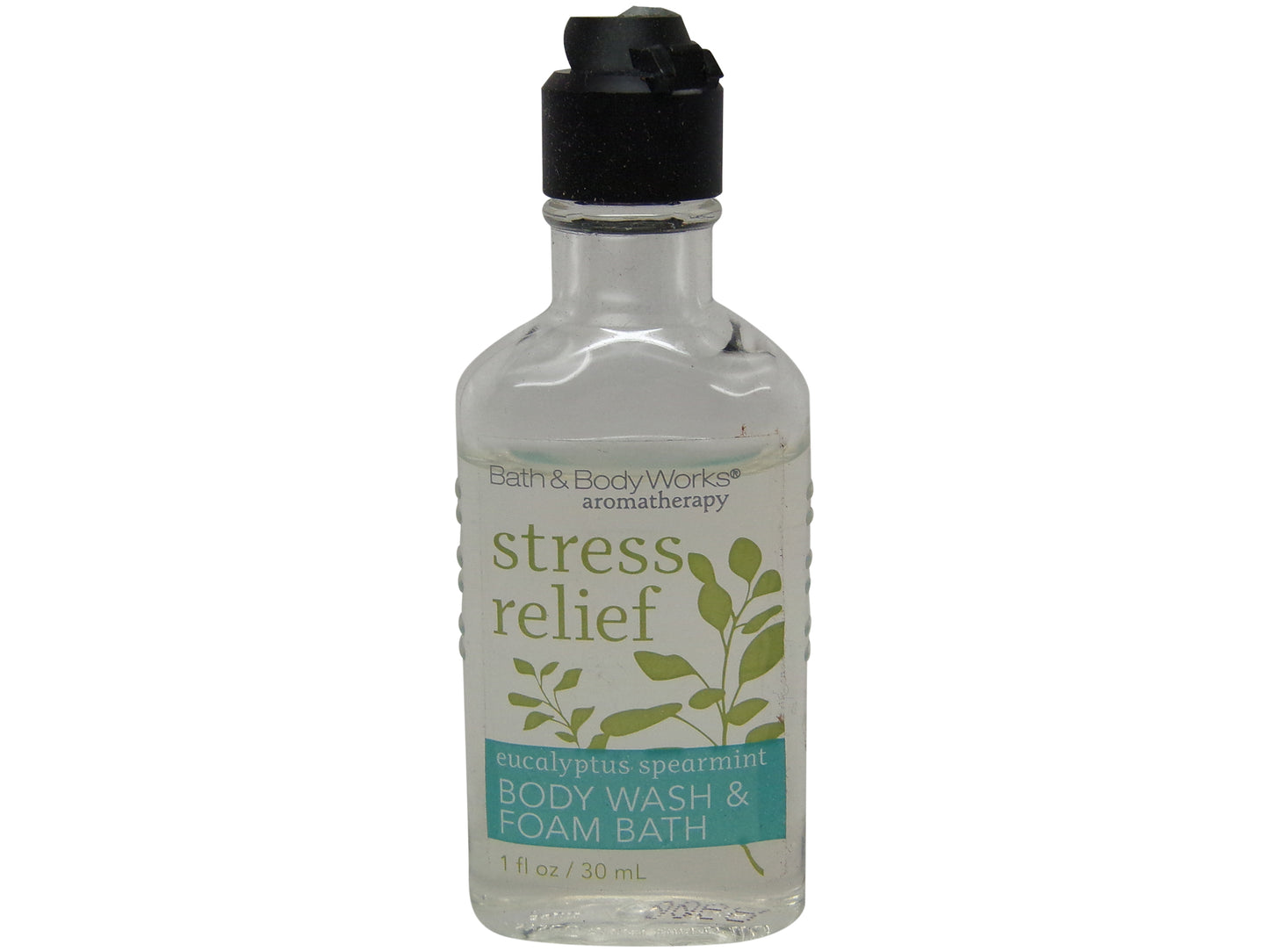 Bath & Body Works Stress Relief Eucalyptus Spearmint Shower Gel lot of 10 each 1oz bottles.