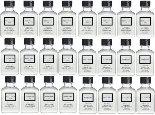 Beekman 1802 Fresh Air Shampoo Lot of 24 Each 1oz Bottles. Total of 24oz