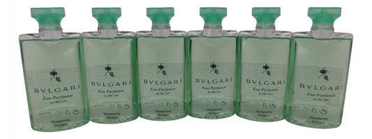 Bvlgari au the vert Shampoo lot of 6 each 2.5oz Total of 15oz