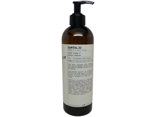 Le Labo Santal 33 Liquid Hand Soap 16.2oz Pump Bottle