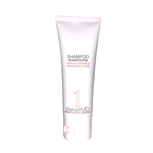 KenetMD Shampoo Hypoallergenic and Fragrance Free - Lot of 20 - Each 1.25 Oz - Total 25 Oz