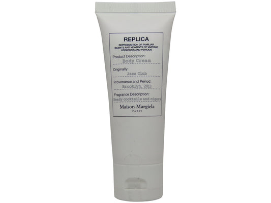 Maison Margiela Replica Jazz Club Body Cream (lotion) lot of 2 each 1.4oz tubes. Total of 2.8oz