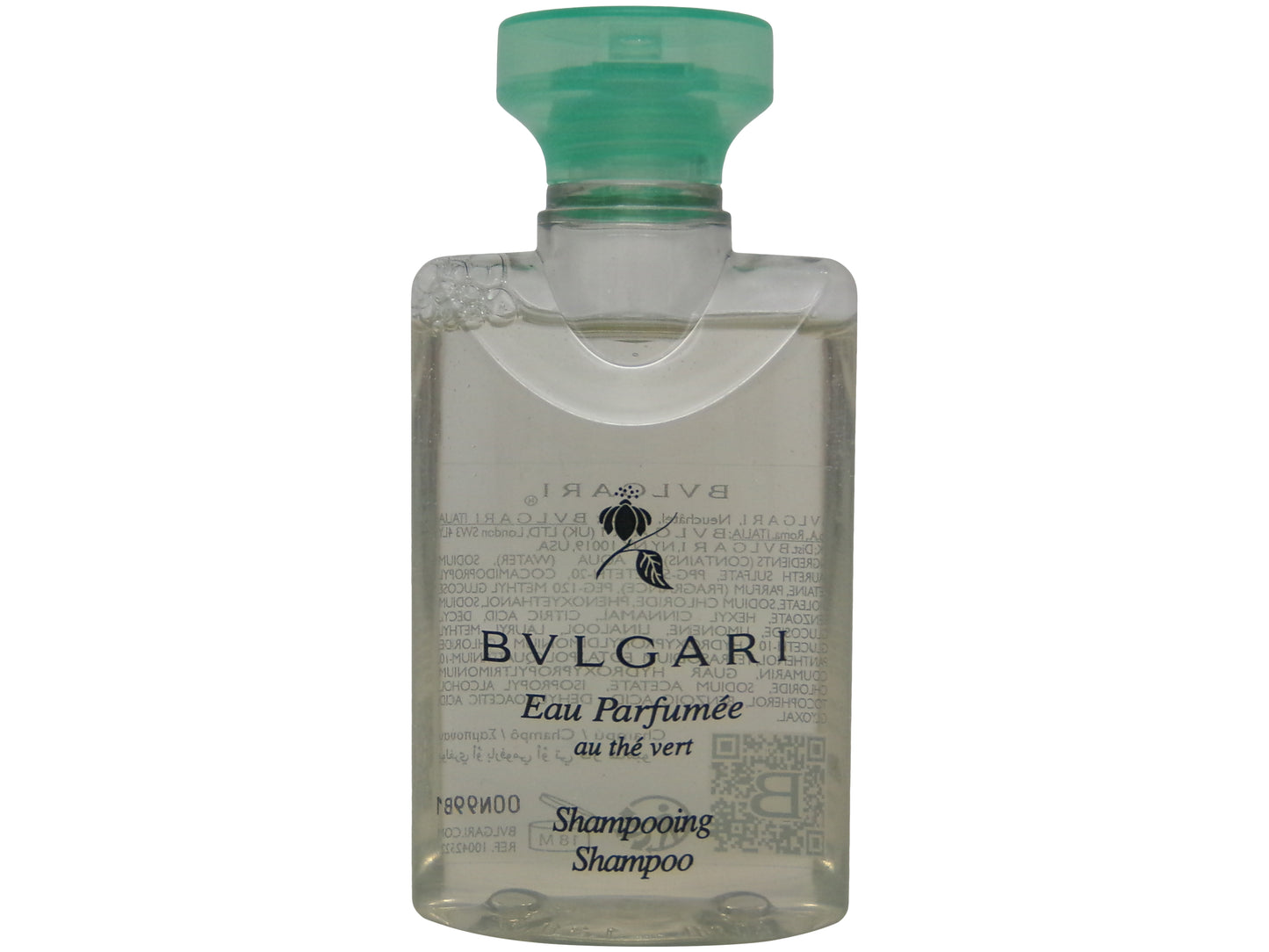 Bvlgari Green Tea Shampoo and Conditioner Lot of 4 (2 each) 1.3oz Bottles