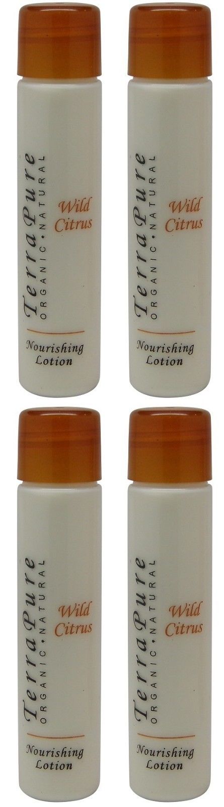 Terra Pure Wild Citrus Nourishing Lotion Lot of 4 1oz Bottles Total of 4oz